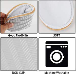 รองเท้าแตะแบบใช้แล้วทิ้งสีขาว ทำจากผ้าไม่ถักทอ พร้อมดีไซน์กันลื่น ขนาด 28 x 11 ซม. เหมาะสำหรับการเดินทาง สปา และแขก - Product Image 5