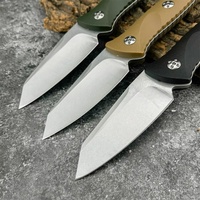 Couteau à lame fixe en acier 8Cr13Mov, manche en nylon, tactique, camping, survie, bricolage, pointe tombante, fabricant sur mesure, 3mm, 20.8cm de haut