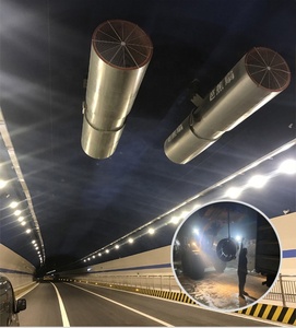 Hai chiều thông gió Đường Hầm máy bay phản lực fan đối với đường hầm Cháy Khói thải và hệ thống thông gió nhà máy giá tốt - Product Image 4