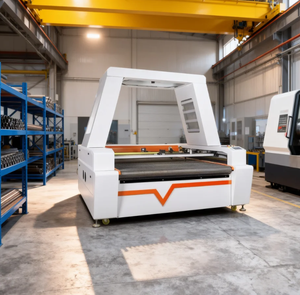 Laser Cutter 1600*1000 quần áo da/Dệt/vải CO2 máy cắt laser với cán bảng - Product Image 4