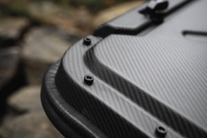 Fury 2018 + verre trempé en Fiber de carbone boîte à outils latérale multifonction porte aile de mouette pour Jeep Wrangler JL - Product Image 4