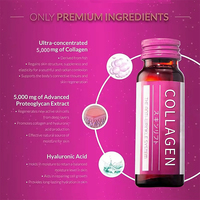 Collagène marin en peptides liquides à marque privée OEM ODM pour éclaircir la peau, réduire les rides, augmenter la beauté