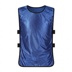 Printed Reversible Football Training Bibs Soccer Practice Team Sports Wear Moisture-Wicking Breathable Short Sleeve Adults Front - Product Image 1