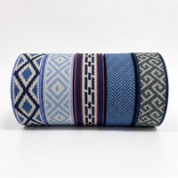 Sangle Jacquard Personnalisée avec Logo, Vente en Gros, Écologique, Plus Légère et Plus Fine, en Polyester Filé, Textile Tissé, Accessoires de Ceinture pour Vêtements, Chine