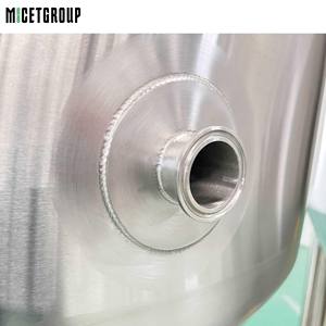 500l शंकु मिश्रण टैंक पेय रस बीयर कोम्बुचा फेमेंटर मिश्रण टैंक - Product Image 6