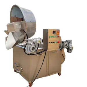 industrial giant india french automatic making manufacturing pork crackling pickle crinkle tofu nut fresh frying machine