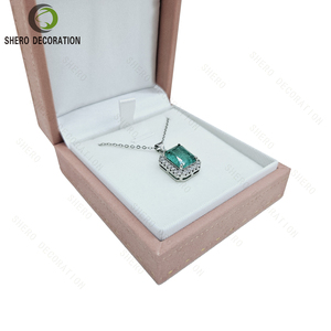 Custom Logo Custom Size and Color Luxury Velvet Jewelry <b>Box</b> <b>Earring</b> Bracelet Necklace Ring <b>Gift</b> Display Packaging Case - Product Image 3