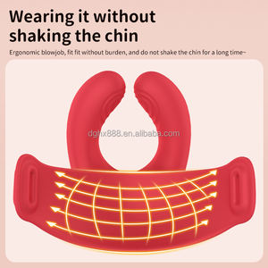 Jouet sexuel oral ergonomique pour adultes avec dispositif de retenue et vibrateur à expansion buccale réglable, jouet sexuel de lit pour couple - Product Image 5