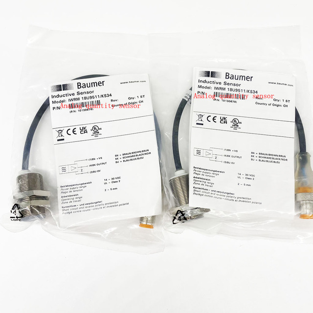 Brand New Original Inductive Distance Sensor 10130878 IWRM 18U9511/KS34