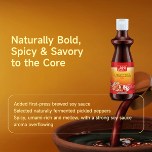 רטבה חריפה אותנטית וטרייה עם רוטב סויה בכבישה ראשונה ופלפלים כבושים בתסיסה טבעית לכל מנה - Product Image 2