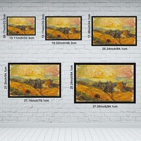 Peintures décoratives minimalistes sur toile personnalisables faites à la main, grandes œuvres d'art abstraites neutres pour le salon