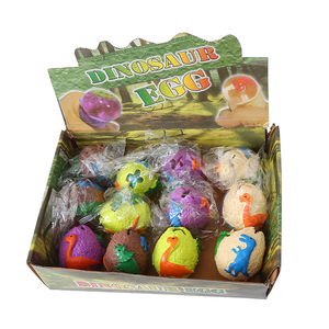Jouet de décompression en forme d'œuf de dinosaure en TPR, balle sensorielle anti-stress, promotionnel pour enfants garçons et filles, vente chaude - Product Image 1