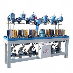 Machine à tricoter et tresser pour cordons en coton, polyester et nylon, pour la fabrication de cordons de vêtements, de lacets et de cordes textiles pour baskets, 17 fuseaux - Product Image 2