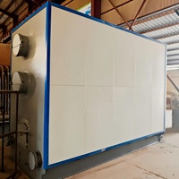 Chaudière à eau chaude horizontale à biomasse/bois/charbon de 0,35 MW, 300 000 KCal, entièrement automatique pour usage industriel