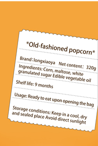 400g <strong>Old</strong> - Fashioned Popcorn, with Low - <strong>Oil</strong> and Low - Sugar Formula, Healthy, Low - Calorie, Evoking Childhood Flavors - Product Image 6
