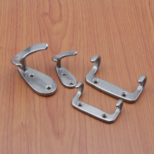 ตะขอเกี่ยวคู่สแตนเลส Xin Jieliang รุ่น HFZ27-6580 ตะขอเกี่ยวแบบลื่น สำหรับเสื้อผ้า กระเป๋าเครื่องมือ อุปกรณ์ฮาร์ดแวร์ - Product Image 1