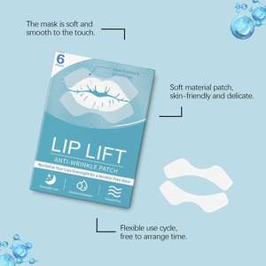 Patchs pour les lèvres 6 pièces OEM Marque privée Hydrater Collagène Repulper Lisse Kit de voyage - Product Image 5