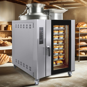 Nuovi Modelli di <span class=keywords><strong>Forno</strong></span> a Piani Industriale a Gas per la Cottura di Torte, Pane e Pizza, <span class=keywords><strong>Nuovo</strong></span>, per Ristoranti e Negozi Alimentari, <span class=keywords><strong>Forno</strong></span> a Carrello Girevole - Product Image 3