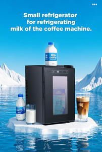 Mini réfrigérateur à lait avec porte en verre pour comptoir VANACE, pour machine à café automatique, best-seller - Product Image 4