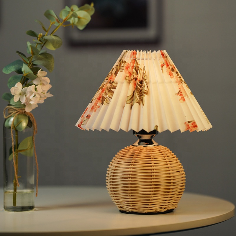 ora bambus rustikale Heim-Hotel-Bettwinkellampe USB-Weckel Nachtlicht  Restaurant Esstischlampe Rattan-Lichter| Alibaba.com