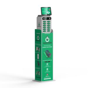 Estación de Carga Heycharge para Alquiler de Baterías Portátiles, Carga Inalámbrica, 5000mAh, Tecnología <span class=keywords><strong>GaN</strong></span>, Carga Rápida, Diseño Portátil, Máquina POS - Product Image 2