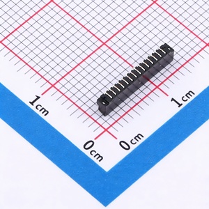 Conector SMD Original HRS DF52-14S-0.8H(21) de 1 Fila y 14 Pines, 0.8mm, Negro, UL94V-0, DF52, 1.2A, 100V, <span class=keywords><strong>en</strong></span> Bobina, con Cubierta Metálica - Product Image 5