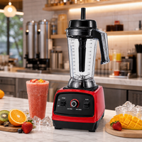 Mixeur Commercial 2,5 L Haute Performance Grande Vitesse pour Smoothies, Lait, Thé, Restaurant, Cuisine, Broyeur à Glace