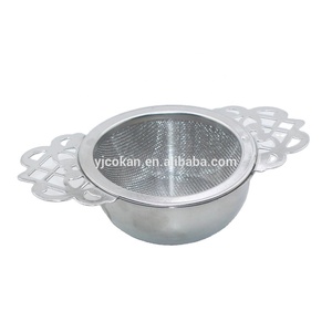 patrón de doble asa de <span class=keywords><strong>café</strong></span> reutilizable té de la leche de la venta al por mayor de encargo de acero inoxidable Infusor de té - Product Image 2
