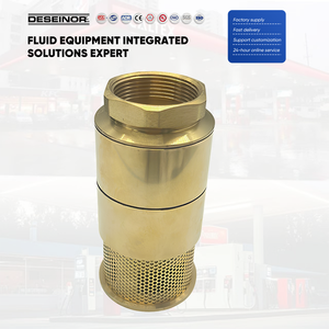 1. DESEINOR GY-416 Robinet <span class=keywords><strong>à</strong></span> pédale en laiton 1,5" 2" <span class=keywords><strong>de</strong></span> diamètre 0-60L/min Accessoires pour distributeur <span class=keywords><strong>de</strong></span> carburant pour équipement <span class=keywords><strong>de</strong></span> station-service - Product Image 1
