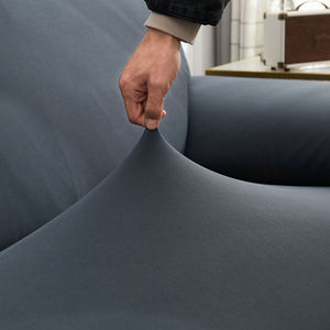 Capa de Sofá Elástica Universal de Alta Qualidade para Sala de Estar, Poliéster/Spandex, Capa Protetora Sólida para Sofá de 3 Lugares - Product Image 5