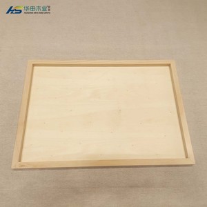 Taille personnalisée 45x30x1.9cm planche de toile en bois inachevé pour la peinture Arts artisanat huile acrylique Art déco Design printemps - Product Image 4