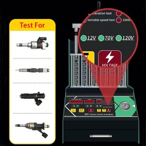 Nueva Máquina de Prueba de Inyectores GDI de 6 Cilindros con Limpiador Ultrasónico CFIT-G02, Compatible con Voltaje de 12V, 70V, 120V, CFIT-G02 6 Cilindros GDI - Product Image 1