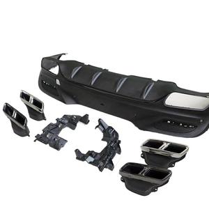 Autopartes Kits de carrocería de coche <span class=keywords><strong>GLE</strong></span> <span class=keywords><strong>63S</strong></span> <span class=keywords><strong>Amg</strong></span> parachoques trasero tubos de cola labio trasero para <span class=keywords><strong>Mercedes</strong></span> Benz W292 X292 <span class=keywords><strong>Gle</strong></span> Couper 2015-2020 - Product Image 4