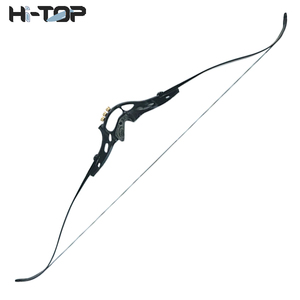 Hi Top Bộ Tập Bắn Cung Hoyt Màu Đen 55Lbs Bộ Thi Đấu Cung Và Mũi Tên Bắn Cung Cổ Xưa 62 Inch 30-60 Ibs Recurve - Product Image 5