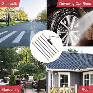 Pistolet à eau à haute pression avec rallonge pour pistolet <span class=keywords><strong>de</strong></span> nettoyage Bosch, rallonge pour toit, mur, sol, maison, voiture - Product Image 6