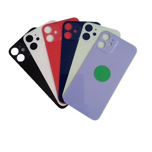 Couverture arrière en verre remplaçable de haute qualité pour <span class=keywords><strong>iPhone</strong></span> 12 12mini 13 14Pro couverture arrière à grand trou couverture arrière en verre de batterie - Product Image 1