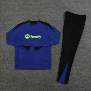 Maillot de football de Barcelone <span class=keywords><strong>Spotify</strong></span>, version thaïlandaise, club de la ligue espagnole, respirant et anti-transpiration, unisexe - Product Image 2