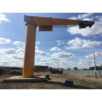 Grue de levage à colonne fixe 1 tonne de type BZ Grue à chaîne électrique 270 Grue à flèche à 360 degrés