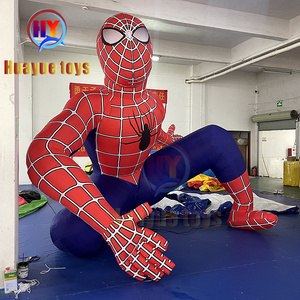 Película de dibujos animados directa de fábrica Spiderman, modelo inflable de Spider-Man, Spiderman decorativo inflable a la venta - Product Image 3