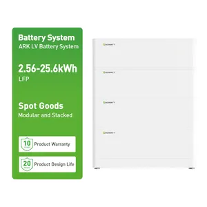 Growatt ARK LV empilhou baterias solares lifepo4 15kwh 20kwh 30kwh máquina de reciclagem de bateria de lítio