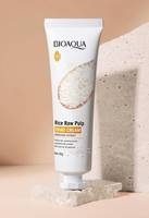 Bioaqua 30g Crème pour les mains végétalienne biologique hydratante nourrissante pulpe de riz crue blanchissante et anti-dessèchement soins de la peau avec de la vitamine C