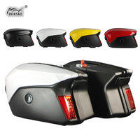 Vente populaire accessoires de moto universels boîte latérale ABS boîtier de selle dur moto boîte de selle arrière