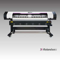 Impresora Industrial Digital de Gran Formato con Cabezal Único, Plotter de Inyección de Tinta de 5 Pies CMYK