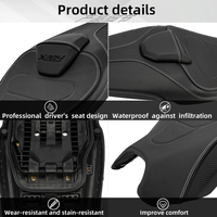 Housse de siège confortable en cuir PU, pièce de rechange adaptée pour moto Honda X-ADV 750 (2025-2026)