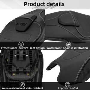 Ricambio per Coprisella in Pelle PU Confortevole Adatto per Moto Honda X-ADV <span class=keywords><strong>750</strong></span> (2025-2026) - Product Image 4