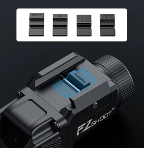 Mini Linterna LED EZshoot de 500 Lúmenes Recargable con Modo Estroboscópico para Defensa del Hogar, Caza y Camping, Cuerpo de Aluminio para Uso de Emergencia - Product Image 2