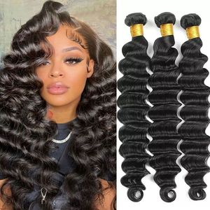 Extensiones de Cabello Humano Virgen Natural Vietnamita al Por Mayor, Rizado Profundo, Rizo Jerry y Ondulado, Sin Trama, Sin Procesar, para Trenzas - Product Image 1