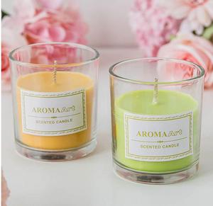 Home Duft Dekor Rauchfreie Aroma therapie Duft kerzen Kleine natürliche Soja Wachs Kerze von Ingwer Blume Jasmin Flieder Rose - Product Image 5