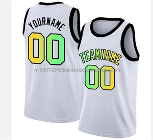 Biểu tượng tùy chỉnh Mẫu bóng rổ Jersey thời trang nổi tiếng nhanh khô Thanh Niên cầu thủ bóng rổ Jersey Activewear - Product Image 5