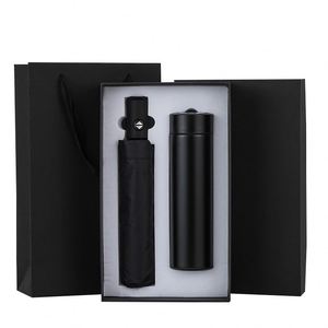 Coffret Cadeau d'Affaires Cheval de l'Année : Mug Isotherme et Parapluie – Idéal pour l'Ouverture d'Entreprise, Réunion Annuelle, Festival du Printemps – Cadeau Promotionnel Personnalisable avec Logo 304 - Product Image 1